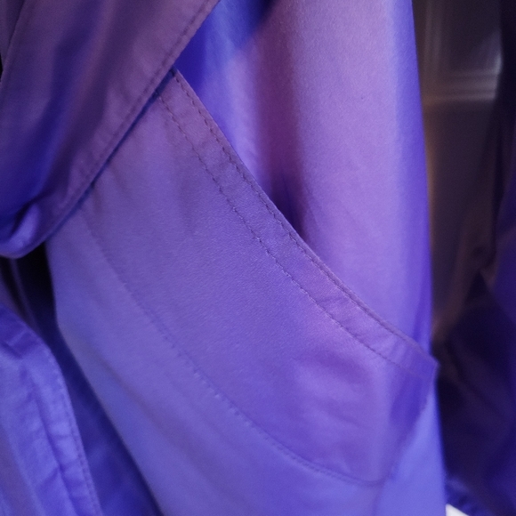 Retro and Wonderful Purple Vintage London Fog long coat! - Picture 9 of 16